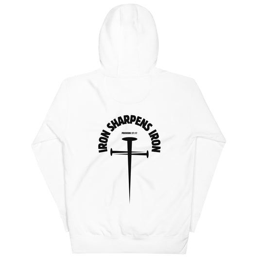 Iron Sharpens Iron Hoodie White