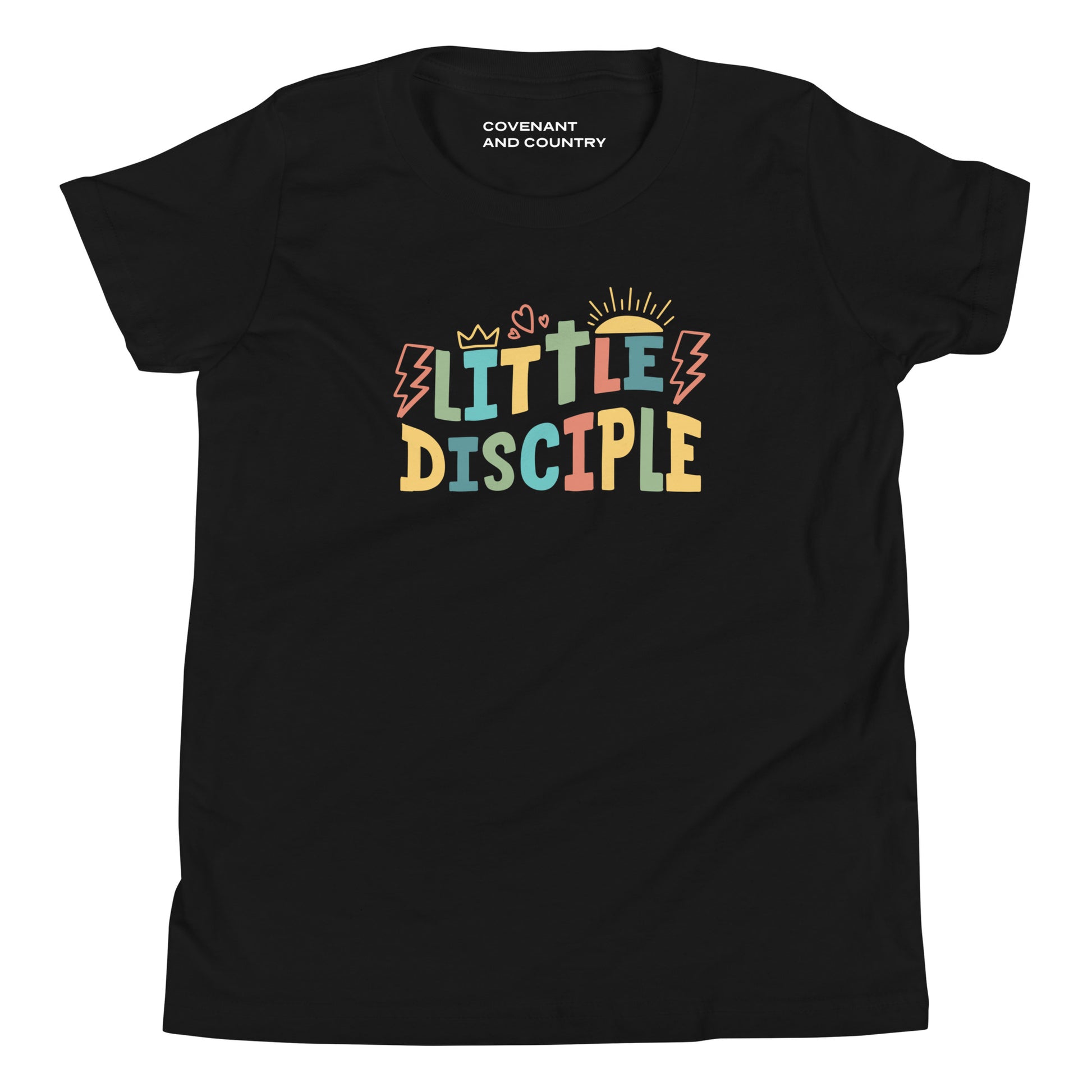 Little Disciple Black T-Shirt