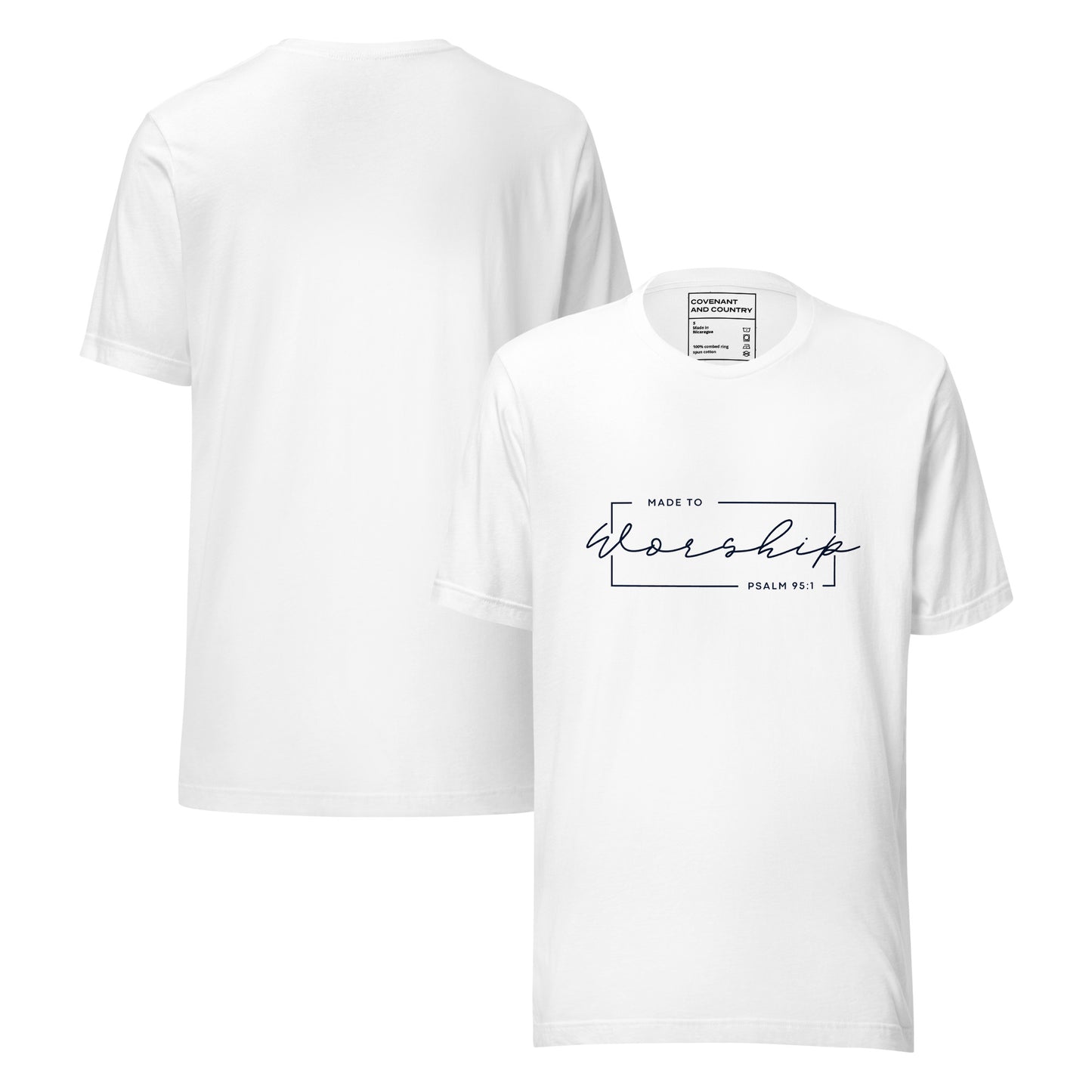 Made To Worship T-Shirt White