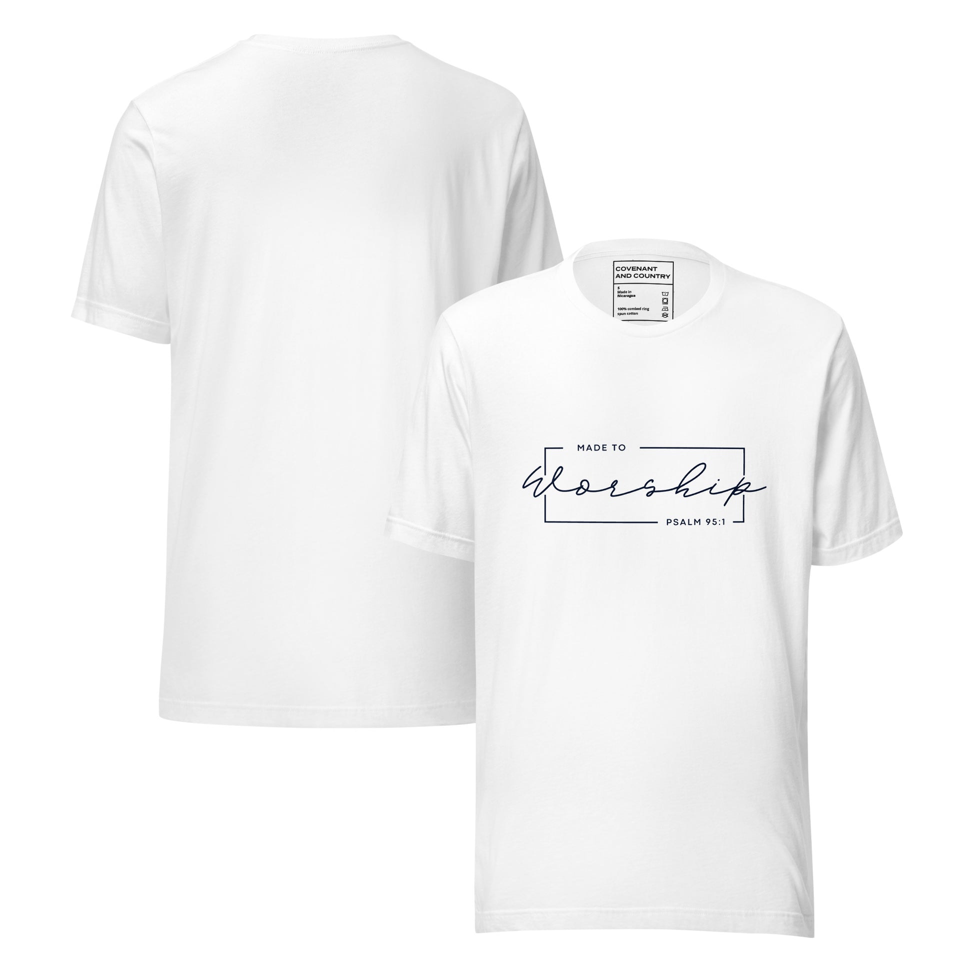 Made To Worship T-Shirt White