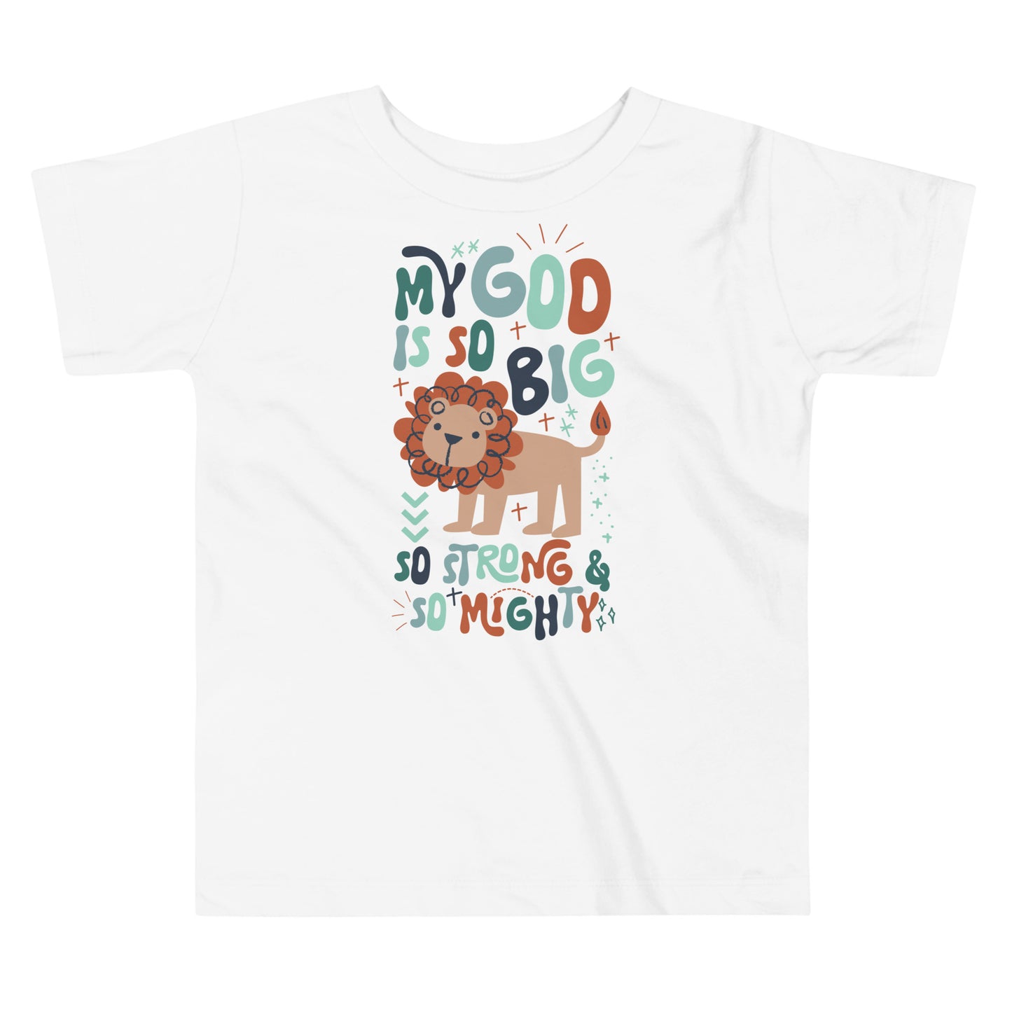 My God Is So Big T-Shirt White