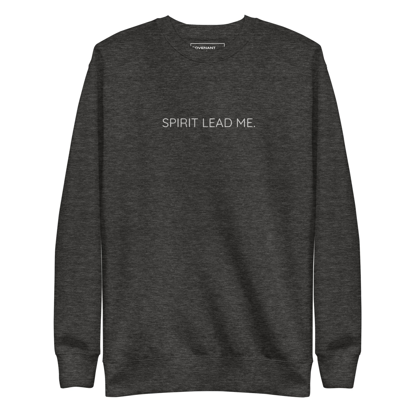Spirit Lead Me Sweatshirt Heather Charcoal