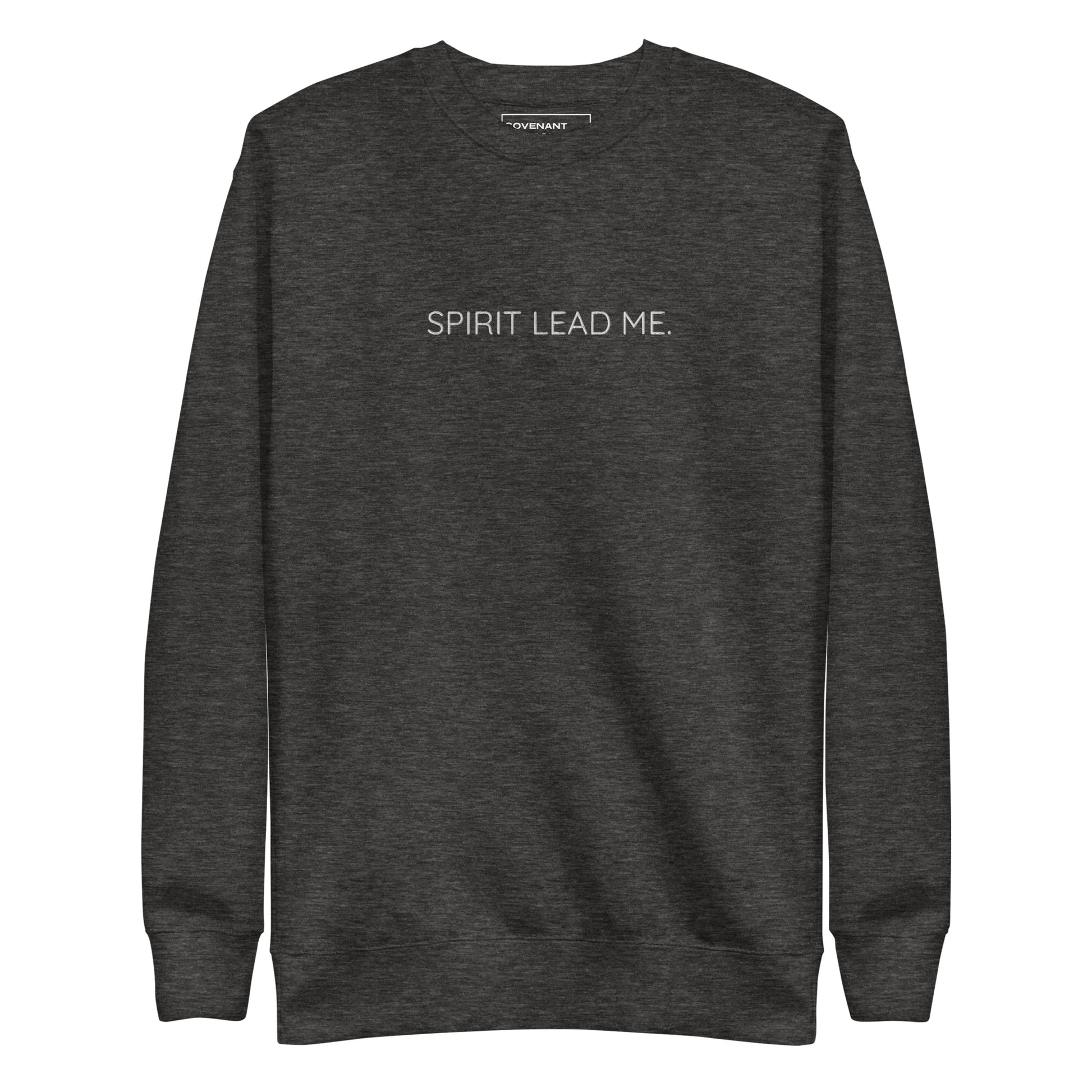 Spirit Lead Me Sweatshirt Heather Charcoal