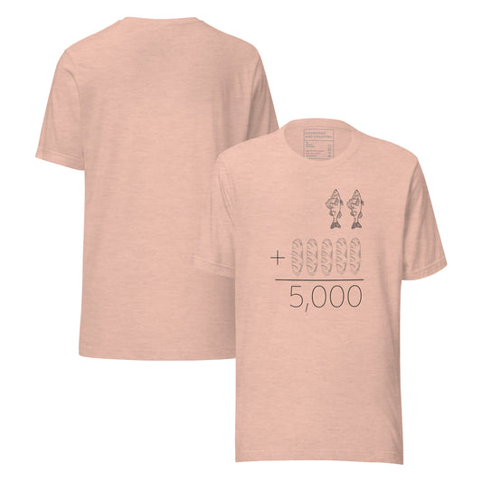 The Multitude Heather Peach T-Shirt
