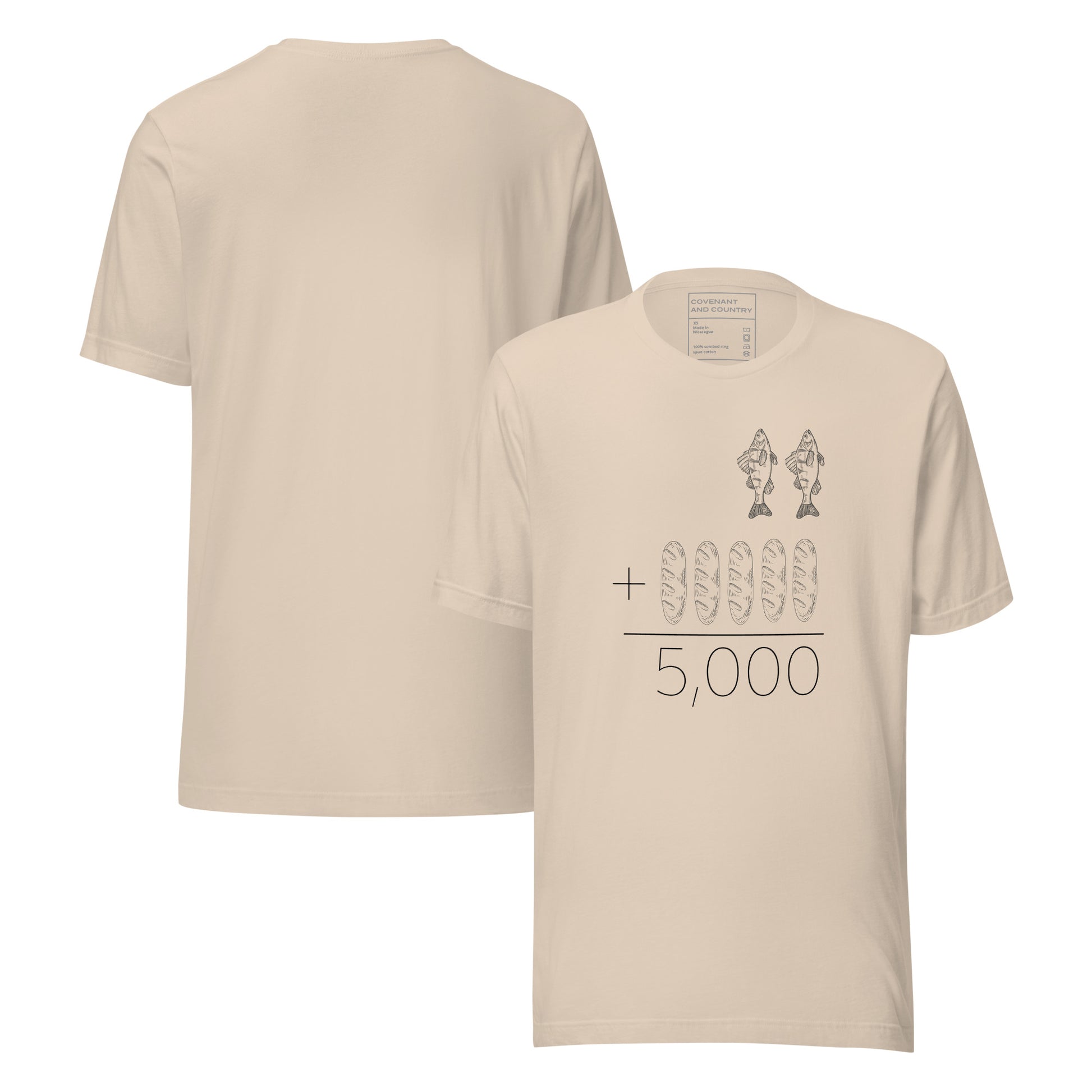 The Multitude Soft Cream T-Shirt
