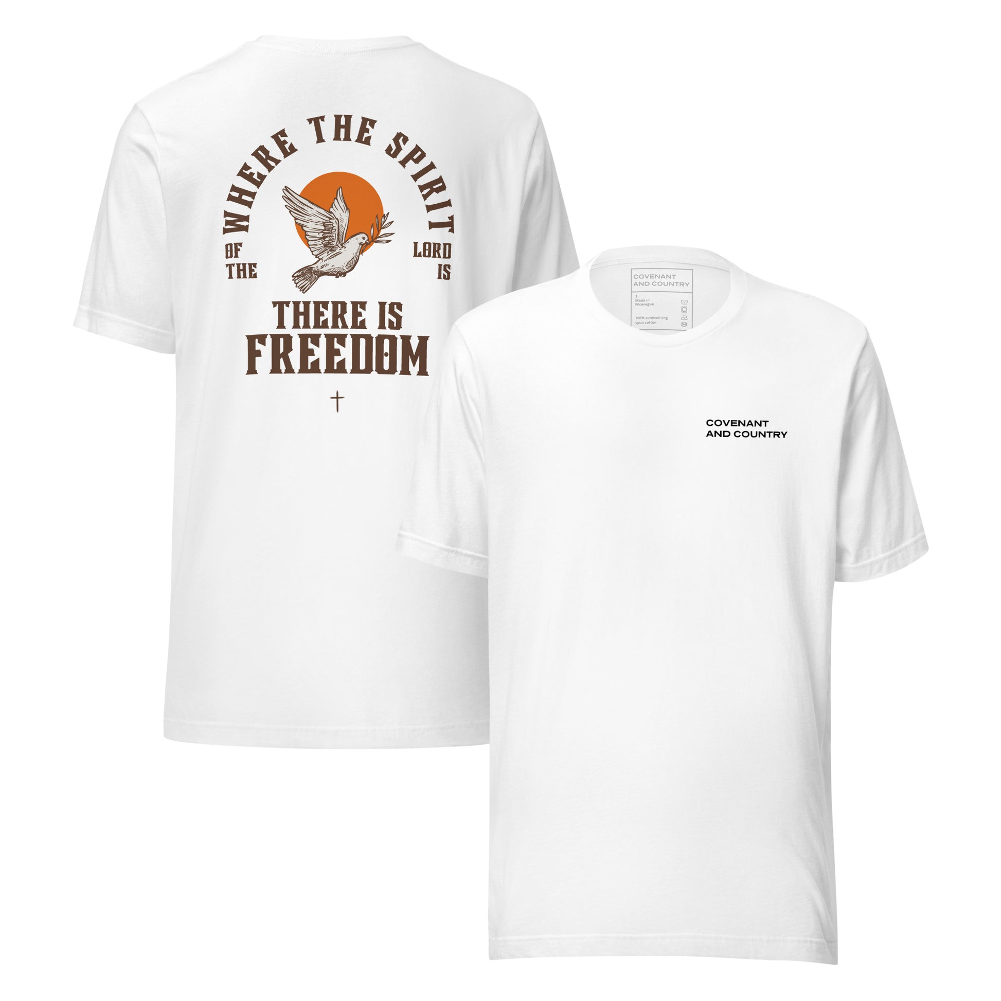 Where The Spirit White T-Shirt
